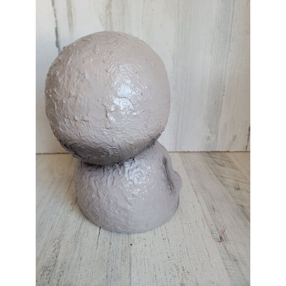 Vintage paper magic stacked skull head Halloween scary prop decor - Picture 4 of 8